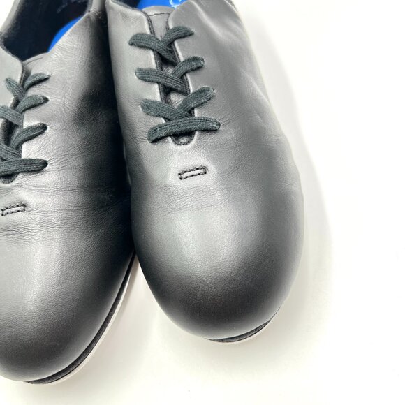 11.5W 11.5 Wide‎ Capezio Flex Master Mastr CG16 Black Leather Tap Dance Shoes - Picture 4 of 13